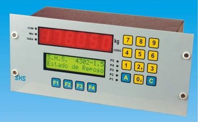 SHS-43xx serie, elctronics panelables equipments for industrial applications, such as: Weight, Pressure, Temperature, Force, Etc...